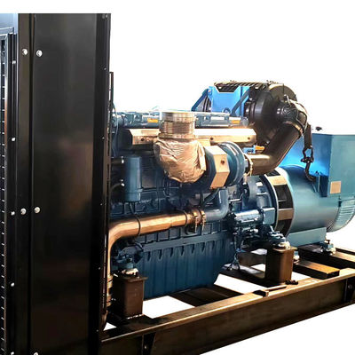 Ενίσχυρη γεννήτρια ντίζελ 625KVA Weichai για την παροχή ηλεκτρικής ενέργειας σε έκτακτη ανάγκη στα σχολεία