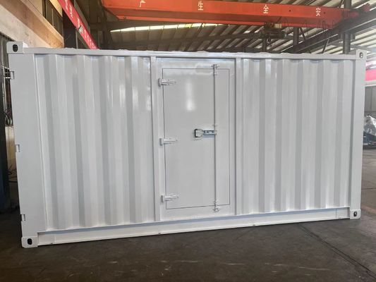 Συσκευή γεννήτριας ντίζελ Yuchai τύπου δοχείου 400kva με σύστημα ψύξης με νερό και φορητό