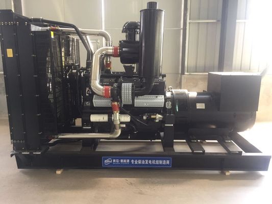 Υδατοψυγμένη γεννήτρια ντίζελ Shanghai Shendong 400KW με καθαρό χαλκό χωρίς βούρτσα