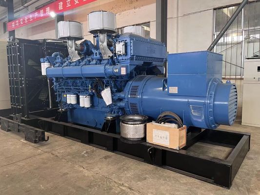 Σε αναμονή 1500 kW γεννήτρια ντίζελ με κλειστό σύστημα ψύξης και θορύβωση ήχου