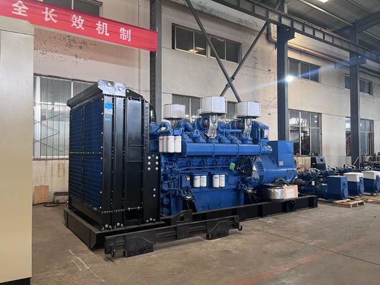 Σε αναμονή 1500 kW γεννήτρια ντίζελ με κλειστό σύστημα ψύξης και θορύβωση ήχου