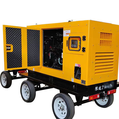 30KW Kangmingsi Generator Set με ISO9001 Sound Attenuated Enclosure Υδατικό σύστημα ψύξης Κινητό ρυμουλκούμενο και αυτόματη εκκίνηση