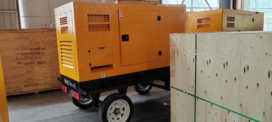 30KW Kangmingsi Generator Set με ISO9001 Sound Attenuated Enclosure Υδατικό σύστημα ψύξης Κινητό ρυμουλκούμενο και αυτόματη εκκίνηση