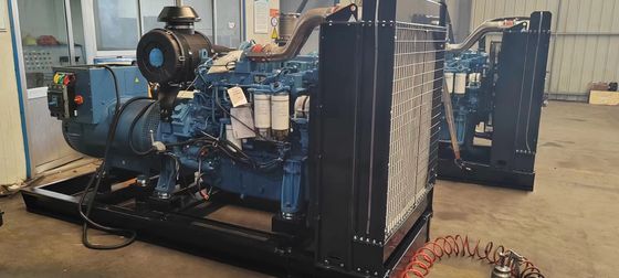 Ελεγχόμενο αυτόματο ξεκίνημα 400KVA Γεννήτρια ντίζελ Guangxi Yuchai 320KW για επείγουσα υποστήριξη