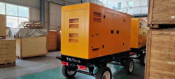 1500RPM Dongfeng Kangmingsi 100KVA κινητή σιωπηλή γεννήτρια με εναλλακτικό μαραθώνιο