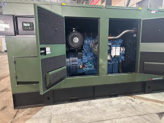 Κουάνγκσι Γιουτσάι 375KVA Αθόρυβος ηχείο γεννήτρια ντίζελ με σύστημα ψύξης με νερό
