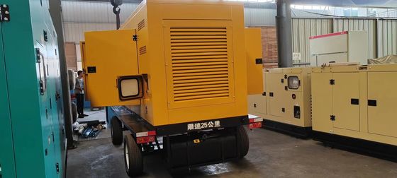 500KVA WEICHAI κινητό αυτοκίνητο σιωπηλή ηχεία γεννήτρια σύνολο 400KW εφεδρική παροχή ενέργειας έκτακτης ανάγκης αυτόνομο σύστημα εκκίνησης