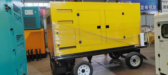 500KVA WEICHAI κινητό αυτοκίνητο σιωπηλή ηχεία γεννήτρια σύνολο 400KW εφεδρική παροχή ενέργειας έκτακτης ανάγκης αυτόνομο σύστημα εκκίνησης