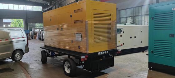 500KVA WEICHAI κινητό αυτοκίνητο σιωπηλή ηχεία γεννήτρια σύνολο 400KW εφεδρική παροχή ενέργειας έκτακτης ανάγκης αυτόνομο σύστημα εκκίνησης