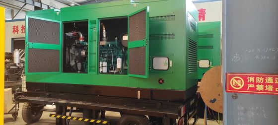 Αθόρυβο κινητό ρυμουλκούμενο 400KW Weichai με πιστοποίηση ISO9001 και σύστημα ψύξης νερού