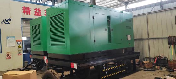 Αθόρυβο κινητό ρυμουλκούμενο 400KW Weichai με πιστοποίηση ISO9001 και σύστημα ψύξης νερού