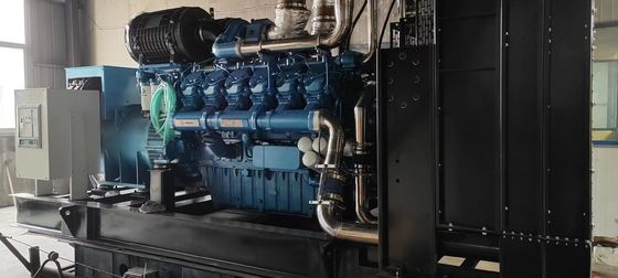 Σύστημα ψύξης νερού 1000KW Γεννήτρια Weichai Boduan με φίλτρο με εξασθενημένο ήχο