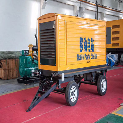 100KW Weichai φορητή γεννήτρια ντίζελ με φίλτρο αέρα και ηχομόνωση