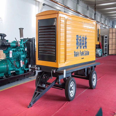 100KW Weichai φορητή γεννήτρια ντίζελ με φίλτρο αέρα και ηχομόνωση