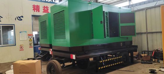 1800RPM Απαιτήσεις πελατών 500KVA Weichai κινητό ρυμουλκούμενο σιωπηλή γεννήτρια ομιλητής σύνολο