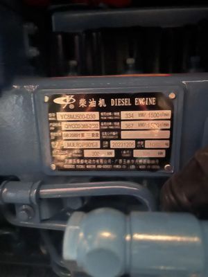 375KVA 400V σιωπηλή συσκευή γεννήτριας ντίζελ για επείγουσα εφεδρική παροχή ενέργειας στο Guangxi