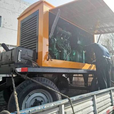 200KW Weichai Diesel Generator Set Trailer με κινητήρα καθαρού χαλκού και σύστημα ψύξης νερού