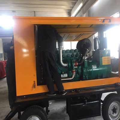200KW Weichai Diesel Generator Set Trailer με κινητήρα καθαρού χαλκού και σύστημα ψύξης νερού