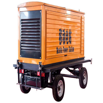 125KVA Weichai κινητό ρυμουλκούμενο Rainproof Canopy Diesel Generator Set 100KW Εφεδρική παροχή ηλεκτρικής ενέργειας έκτακτης ανάγκης Αυτοεκκίνηση
