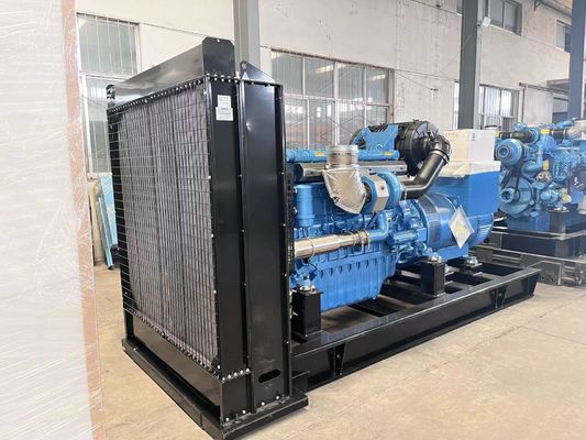 500KW Weichai Diesel Generator Set Αυτοκίνητη εκκίνηση ανοικτή θήκη τύπου εφεδρική τροφοδοσία λύση