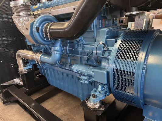 500KW Weichai Diesel Generator Set Αυτοκίνητη εκκίνηση ανοικτή θήκη τύπου εφεδρική τροφοδοσία λύση