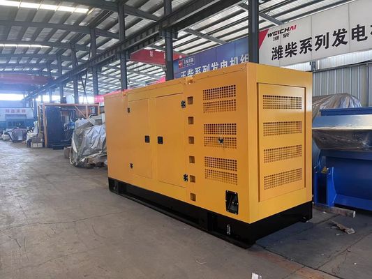 Σύστημα ψύξης νερού 300KW Yuchai γεννήτρια ντίζελ για σιωπηλή θυρίδα εφεδρική ισχύ