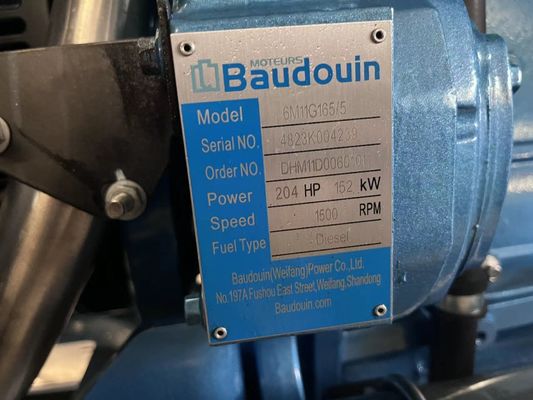 ISO9001 Πιστοποιημένο 150KVA Weichai σειράς Boduan ντίζελ γεννήτρια σετ για μεγάλης κλίμακας σχολεία εφεδρική παροχή ενέργειας
