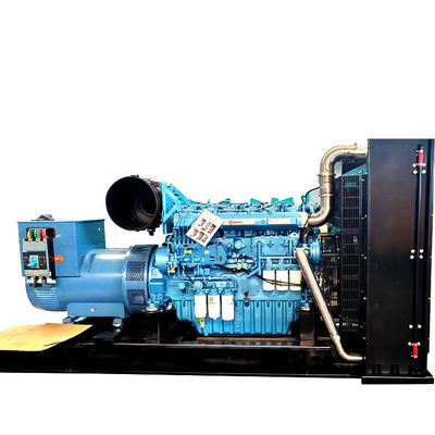 400V 1500RPM 550KW Weichai γεννήτρια ντίζελ για μεγάλης κλίμακας παροχή ενέργειας έκτακτης ανάγκης