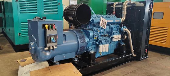 400V 1500RPM 550KW Weichai γεννήτρια ντίζελ για μεγάλης κλίμακας παροχή ενέργειας έκτακτης ανάγκης