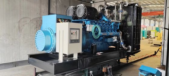 400V 1250KVA Weichai Diesel Generator Set 1000KW Μεγάλο εξοπλισμό παροχής ενέργειας με κινητήρα ένεσης κατεύθυνσης